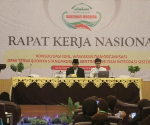 Peluncuran Aplikasi Nawafil Yawmi Pada Rakernas Mushida