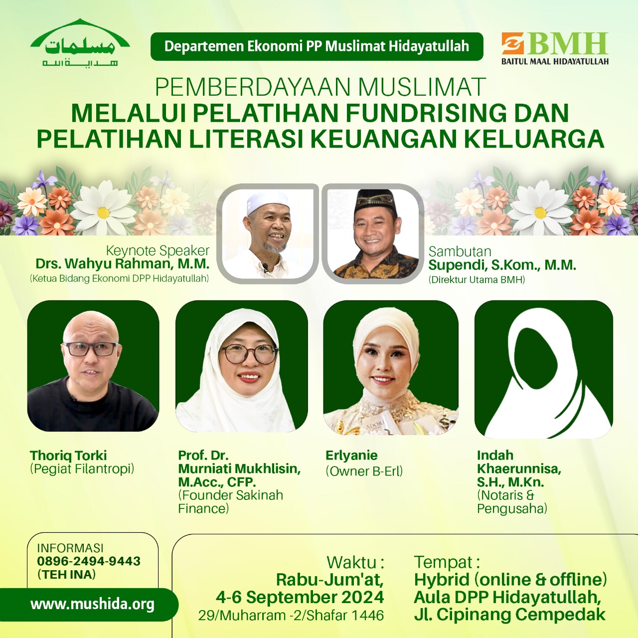 Pelatihan Fundrising dan Literasi Keuangan Muslimat Hidayatullah