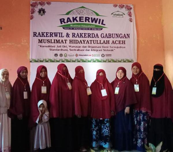 PW Mushida Aceh Matangkan Persiapan Menjelang Munas 6 Muslimat Hidayatullah