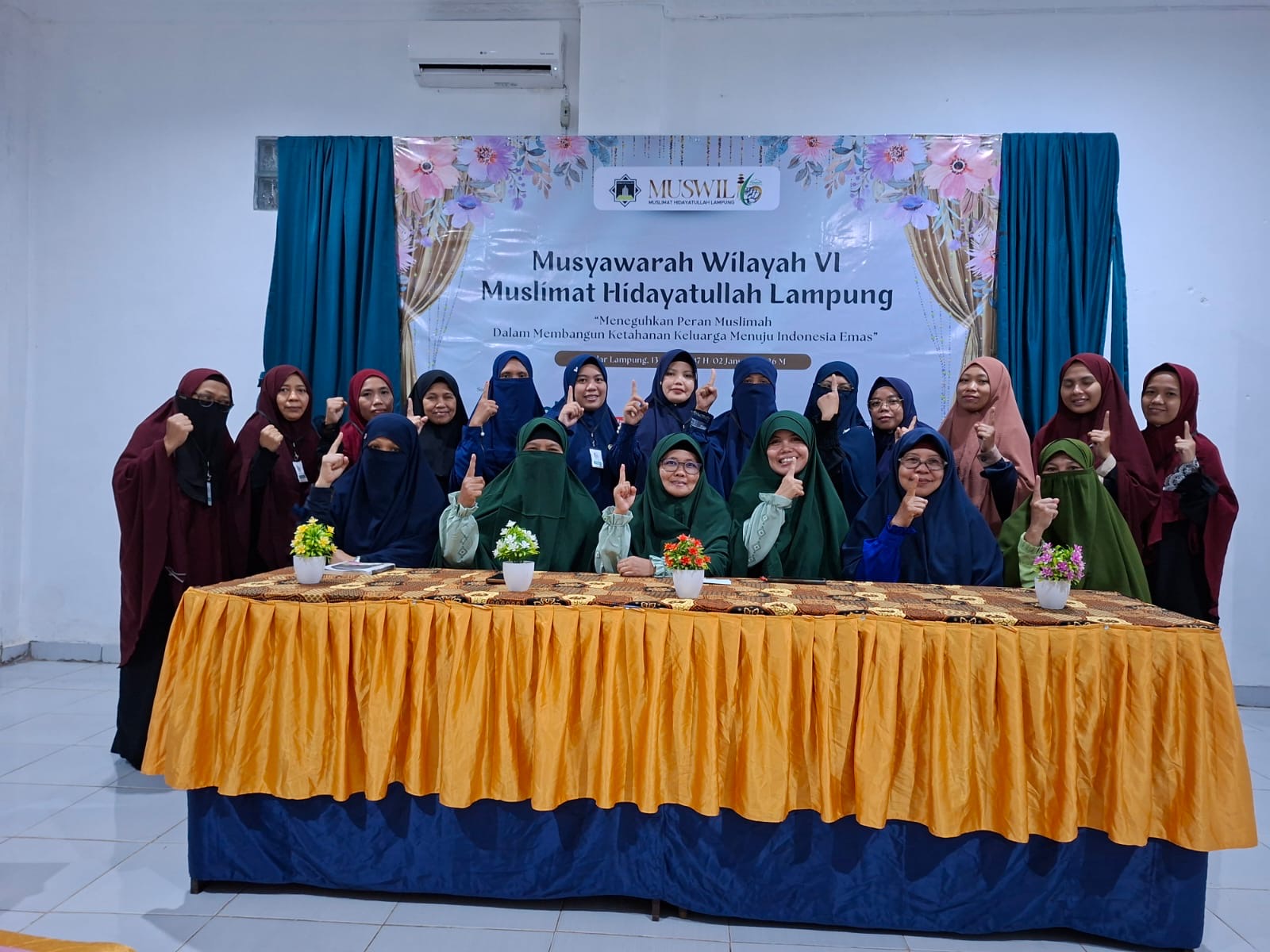 Musyawarah Wilayah Muslimat Hidayatullah Lampung Meneguhkan Ketaatan dan Pengabdian
