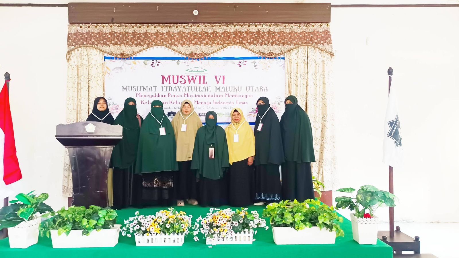 Penutupan Musyawarah Wilayah VI Mushida Maluku Utara
