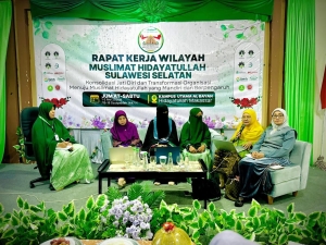Talkshow Muslimah Warnai Rangkaian Rakerwil Mushida Sulawesi Selatan