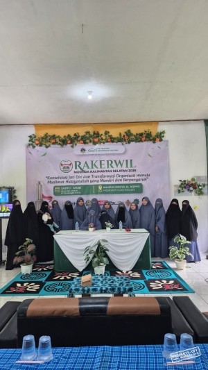 Melalui Rakerwil, Muslimat Hidayatullah Kalimantan Selatan Siap Menjadi Organisasi yang Mandiri dan Berpengaruh