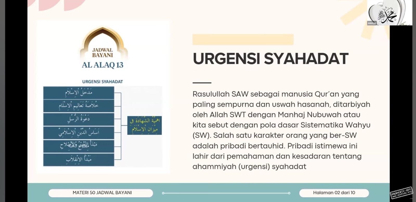 Halaqah Mushida se-Sulawesi: Memaknai Perjalanan Dakwah Rasulullah