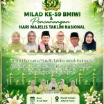 BMIWI Gelar Milad ke-59 dan Pencanangan Hari Majelis Taklim Nasional