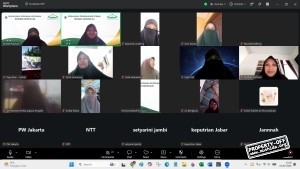Keputrian PP Mushida Sosialisasikan SOP Dakwah Digital dan Pembentukan Ikatan Alumni Keputrian