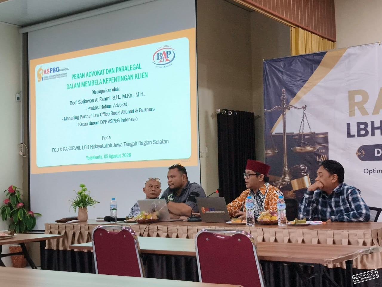 Muslimat Hidayatullah DIY–Jateng Bagian Selatan Berpartisipasi Aktif dalam FGD dan Musyawarah Wilayah LBH Hidayatullah