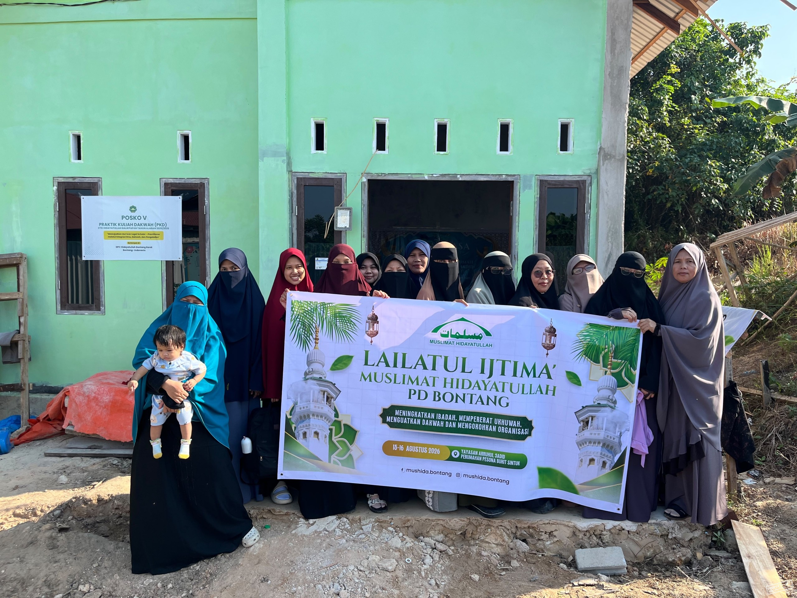 Mengisi Energi Ruhiyah, Muslimat Hidayatullah Bontang Selenggarakan Lailatul Ijtima’