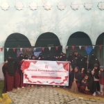 Semarak HUT RI ke-81, Muslimat Bulungan Gelar Senam Sehat dan Bersih-Bersih Lingkungan