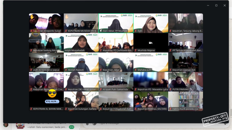 Keputrian PP Muslimat Hidayatullah Gelar Webinar Nasional, Kaji Fenomena LGBT dan Ketahanan Diri Muslimah