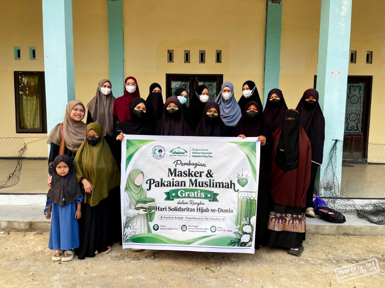 Di Tengah Kabut Asap, Solidaritas Muslimat Hidayatullah Pulang Pisau Terus Menyala