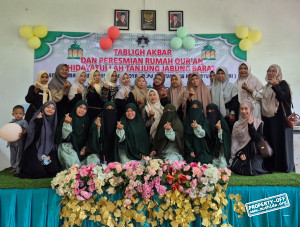 PW Mushida Jambi Hadiri Tabligh Akbar Peresmian Rumah Qur’an Ya Bunayya