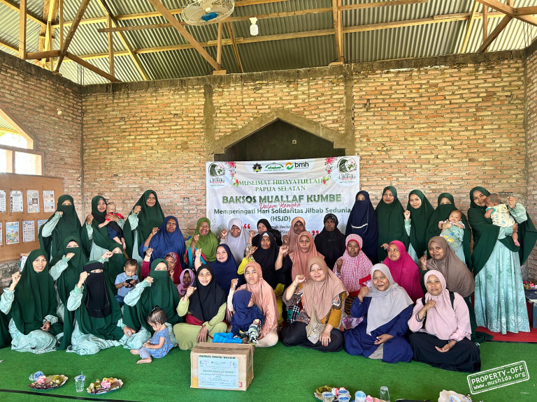 Muslimat Hidayatullah Papua Selatan Peringati HSJD Dengan Pengajian dan Bakti Sosial