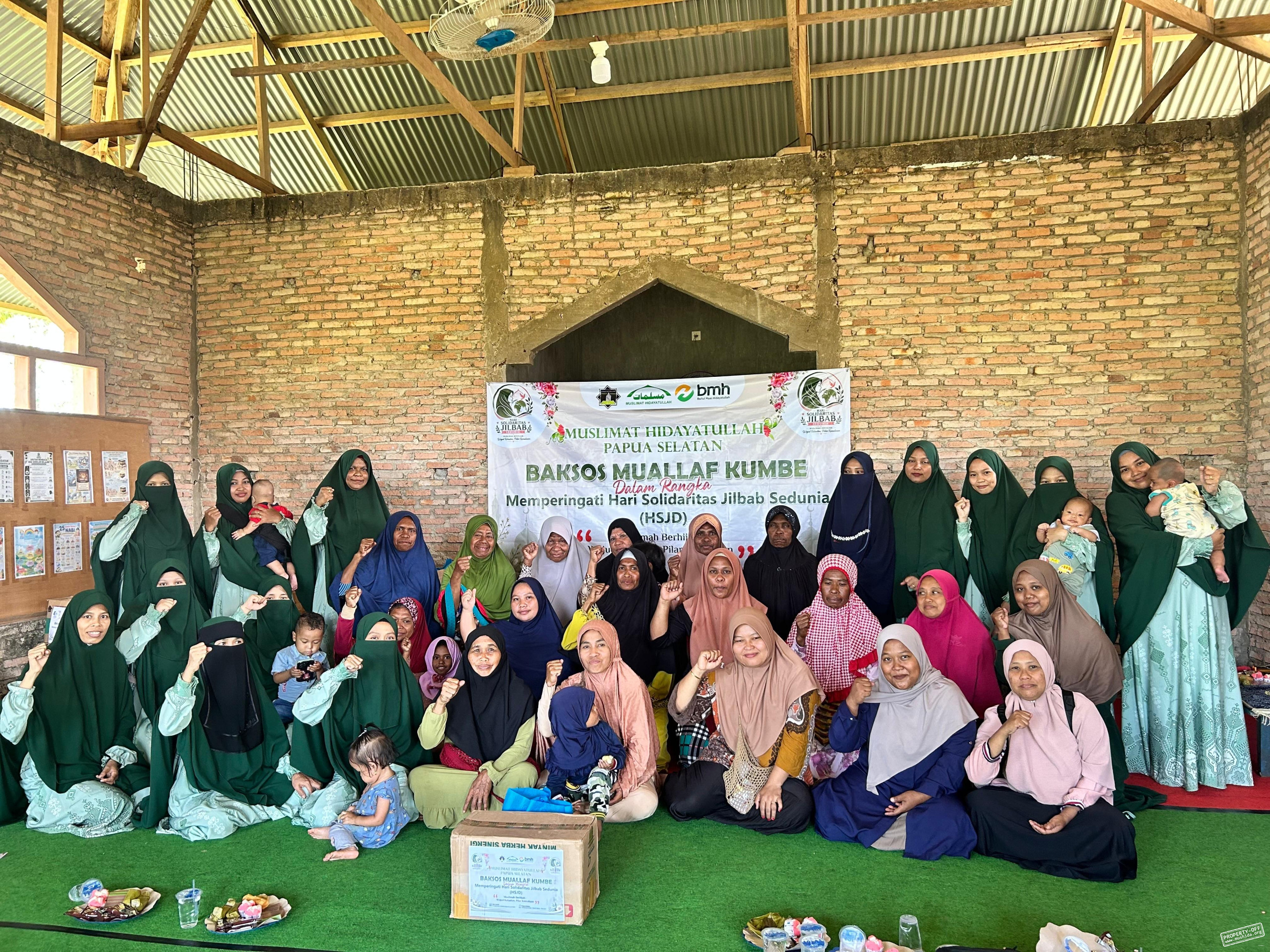 Muslimat Hidayatullah Papua Selatan Peringati HSJD Dengan Pengajian dan Bakti Sosial