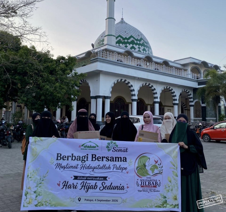 Peringati Hari Solidaritas Jilbab Sedunia, Mushida Makassar dan Mushida Palopo Gelar Aksi Dakwah dan Kepedulian Sosial