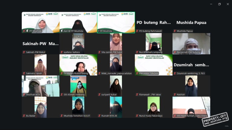 Rakor Bidang Organisasi Muslimat Hidayatullah: Perkuat Konsolidasi Jati Diri dan Wawasan Kader