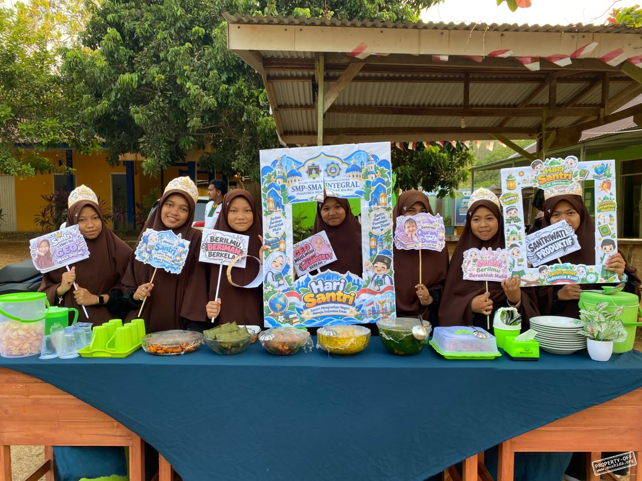 Semarak Hari Santri Nasional, Keputrian Muslimat Hidayatullah Baubau Gelar Lomba Tata Boga