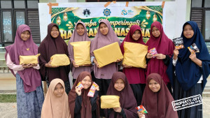 Peringati Hari Santri Nasional, Santri Putri Hidayatullah Manokwari Boarding School Gelar Berbagai Lomba