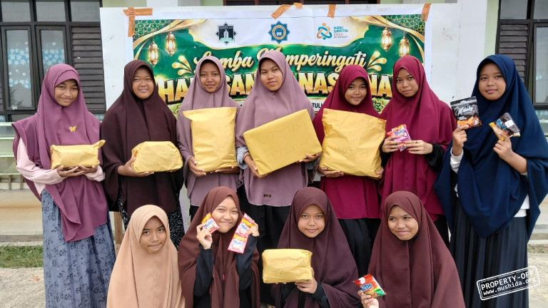 Peringati Hari Santri Nasional, Santri Putri Hidayatullah Manokwari Boarding School Gelar Berbagai Lomba