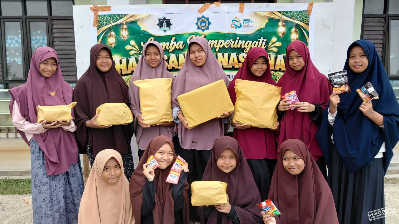 Peringati Hari Santri Nasional, Santri Putri Hidayatullah Manokwari Boarding School Gelar Berbagai Lomba